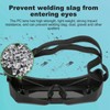 Auto Darkening Welding Goggles with Shockproof Lenses for Welder Soldering,