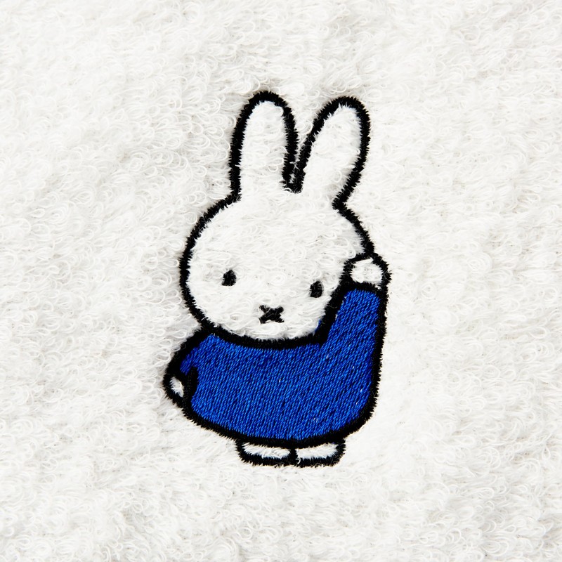 Nishikawa TT34850633 Miffy Wash Towel, 13.4 x 13.8 inches (34