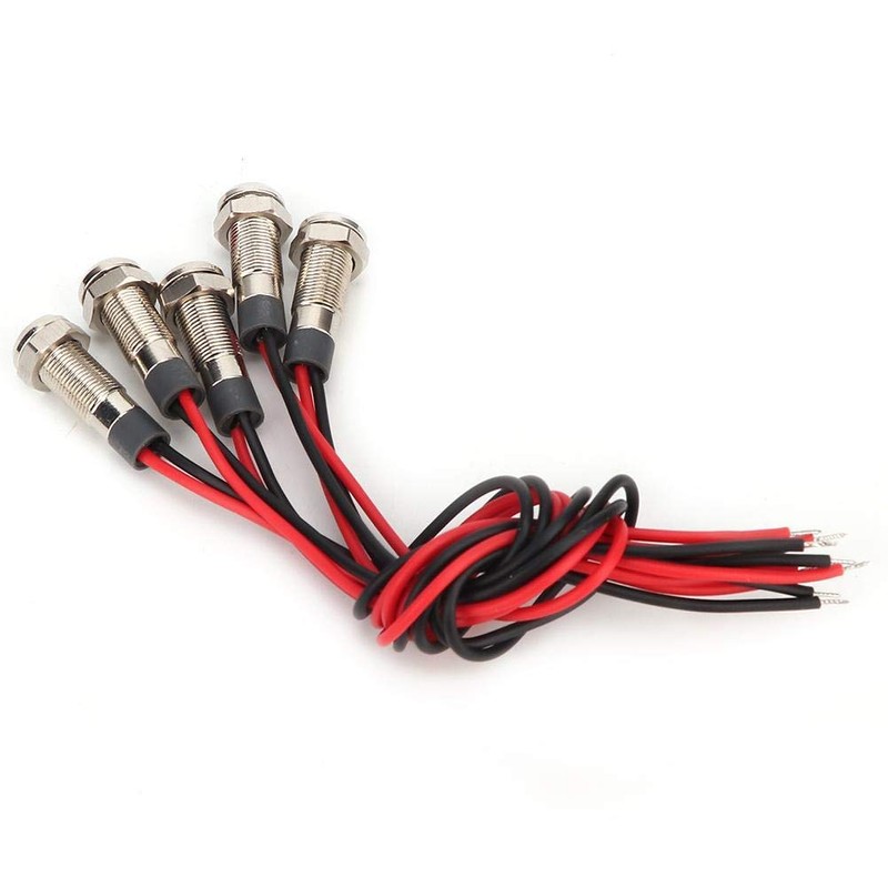 Indicator Lamp LED High Brightness IP66 Waterproof Pilot Lamp 6mm