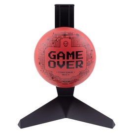 Game Over Head Light, Headphone Stand with Two Light Modes, 23.5cm