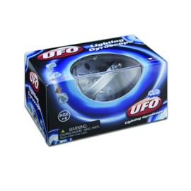 NAVIR from Peterkin | UFO Lighting Gyroscope | 6.5cm Didactic precision instrument that challenges the force of gravity to remain balanced in any position! | Science & Nature Toys | Ages 5+