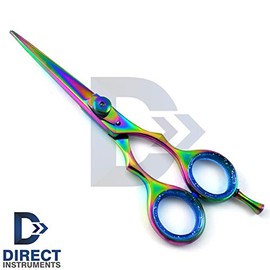 Range of professional Barber Hair Cutting Scissors Hairdressing Shears Styling Mustache Beard Haircut 4.5'', 5.0'', 5.5'', 6.0'' (5.5'', Multi)