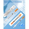 1mL/cc 31G 1/4-Inch 6mm Lab Syringe, Individually Wrapped, Scientific Use,