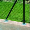 Pfostentrger, fr verkrzte Fence Post Hot-Dip Galvanised 100 x 100