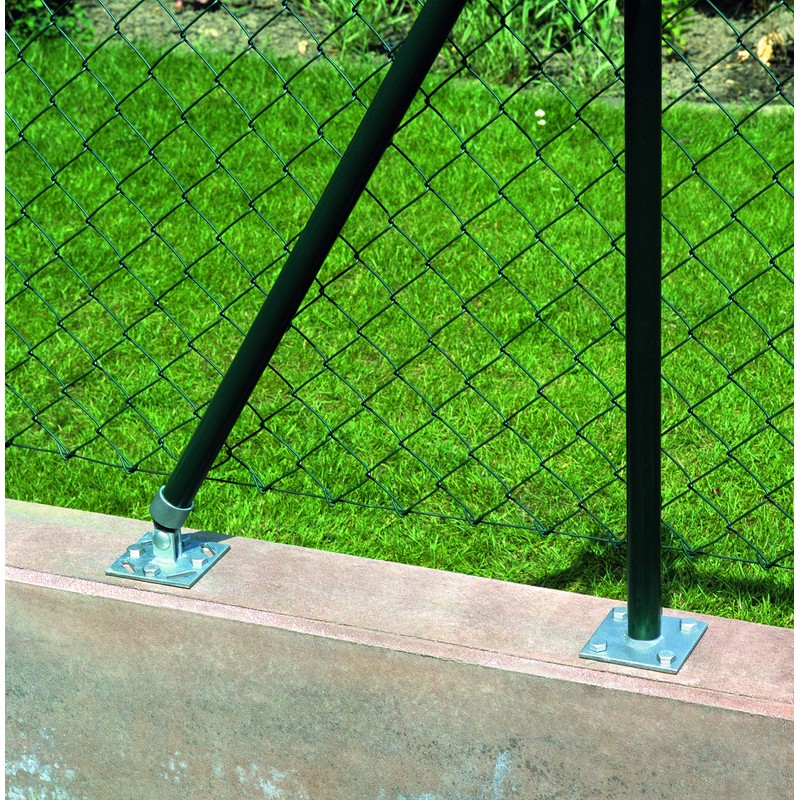 Pfostentrger, fr verkrzte Fence Post Hot-Dip Galvanised 100 x 100