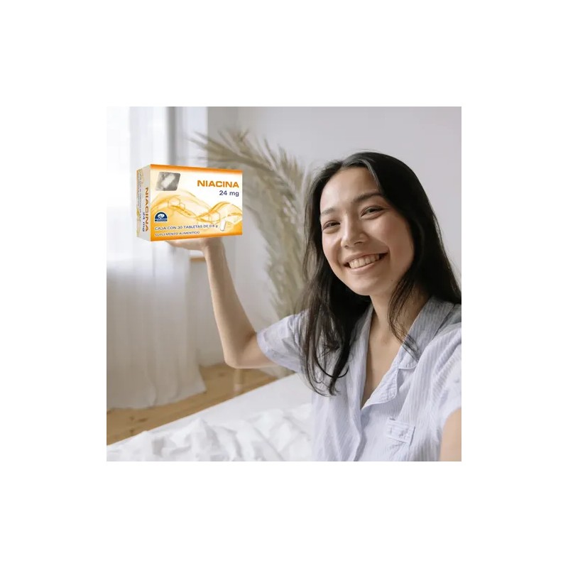 Suplemento En Tabletas Niacina X 240g