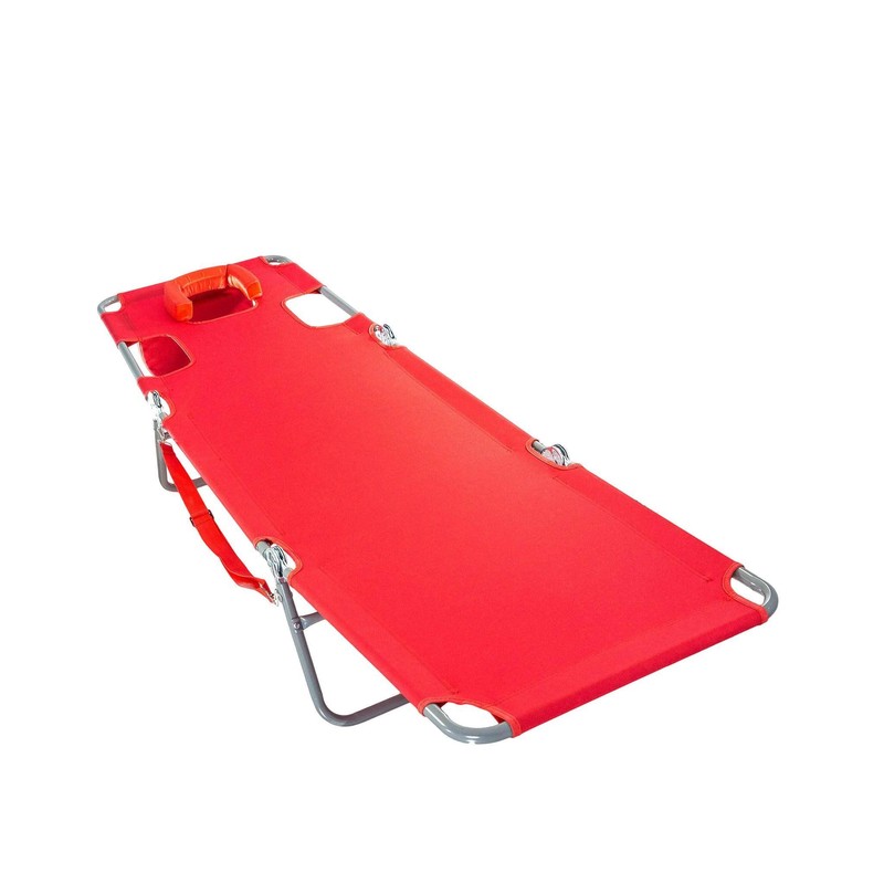 Ostrich Chaise Lounge Folding Portable Sunbathing Poolside Beach Chair (2