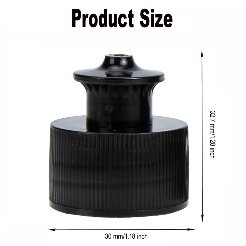 BEANPRECOY Sports Water Bottle Cap Replacement - Durable Plastic Push-Pull