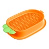 Tiardey 2 Pieces Orange Cat Grass Tray, Cat Grass Germination