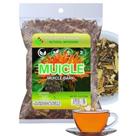 Muicle Té (té de hierbas de madreelva mexicana) - 4 OZ - 100% natural, vegano, no transgénico