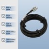 MincoHome Pipe Heating Cable Built-in Thermostat 100-120V Plug-in Water Pipe