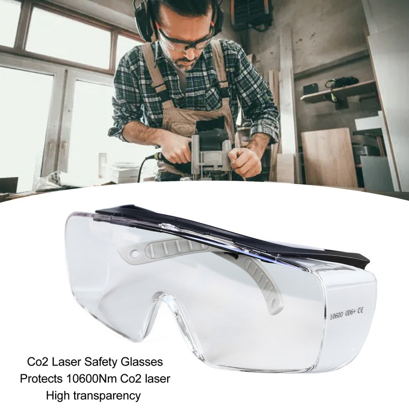 Co2 Laser Safety Glasses Professional 10600Nm Reflective Eye Protection Goggles