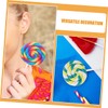Alasum 4pcs Simulation Lollipop Toys Candy Clay Candy Decoration Party