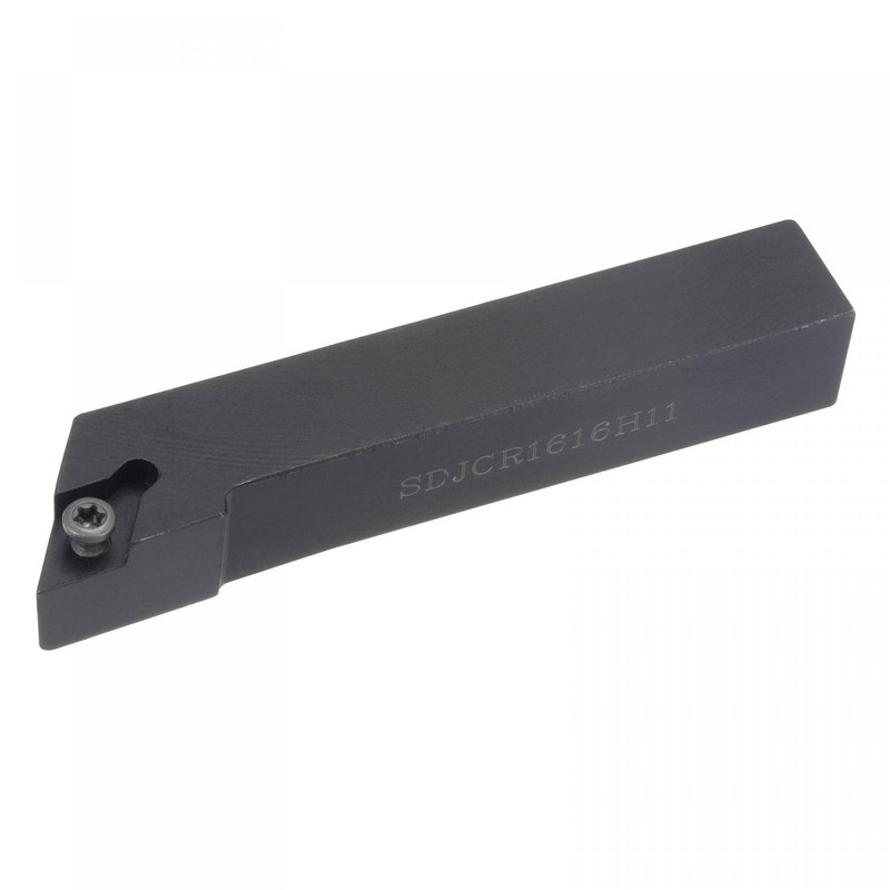 sourcing map Indexable CNC Lathe Turning Tool Holder, 93° SDJCR1616H11