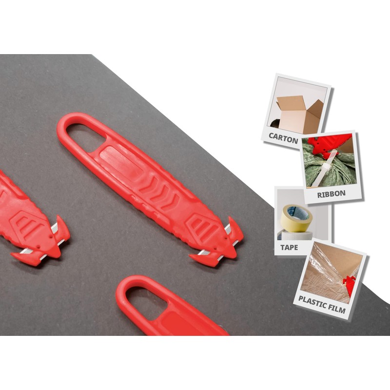 T TOVIA Safety Box Cutter Knife of Recessed Concealed Stainless