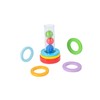 Montessori Interactive Stacking Rings and Balls for Babies 6-12 Months