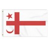 3×5 FT Native Mi'Kmaq People Flag, Large 100D Outdoor Banner,Doube