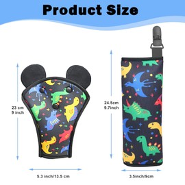 Kinder Gurtschoner Polster, Gurtpolster für Auto, Verstellbarer Schulterpolster mit Rutschfesten Positionierungsclip für Reisen, Sicherheitsgurt Set