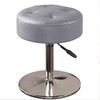 Youtanic Vanity Stool with Adjustable Height, 360°Swivel Ottoman Chair for