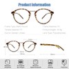 Cyxus Blue Light Filter Glasses Women Men Glasses Frame Round