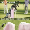 TOUNER Golf Embroidered Golf Towels for Golf Bags with Clip,