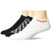 HUGO 3-Pack Repeat Logo Ankle Socks