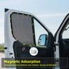 ZATOOTO Sun Protection Car Side Window Compatible with Ford Transit
