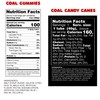Naughty List Christmas Candy Coal Gift Set, Sour Gummies and
