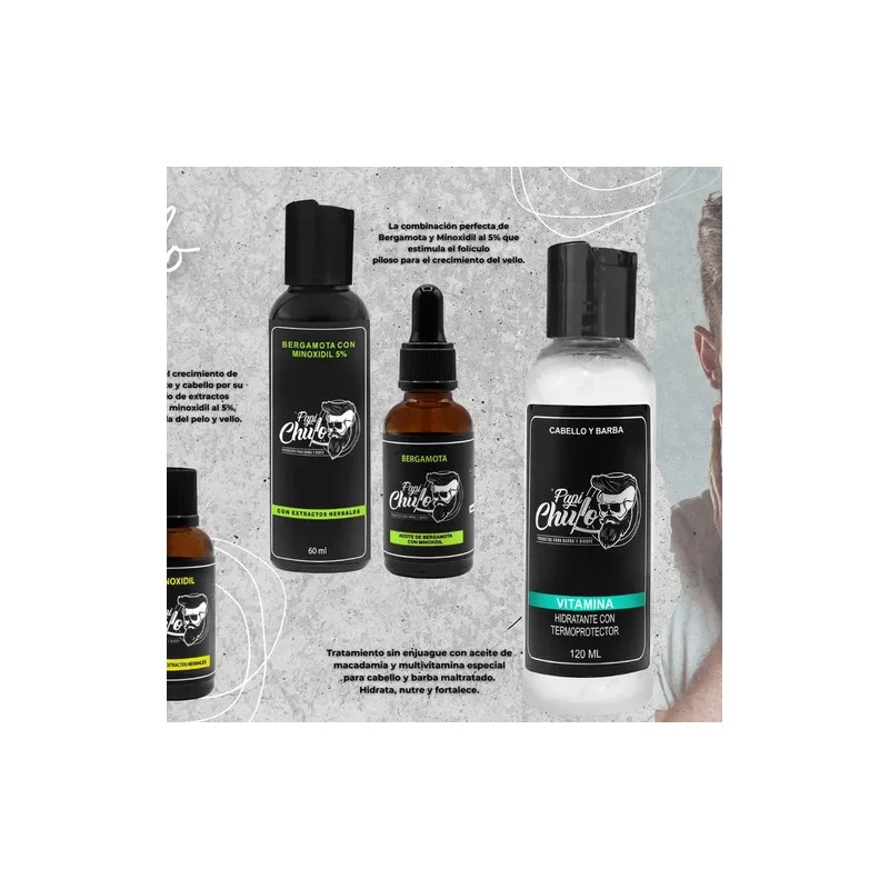Vitamina Argán Papichulo Barber
