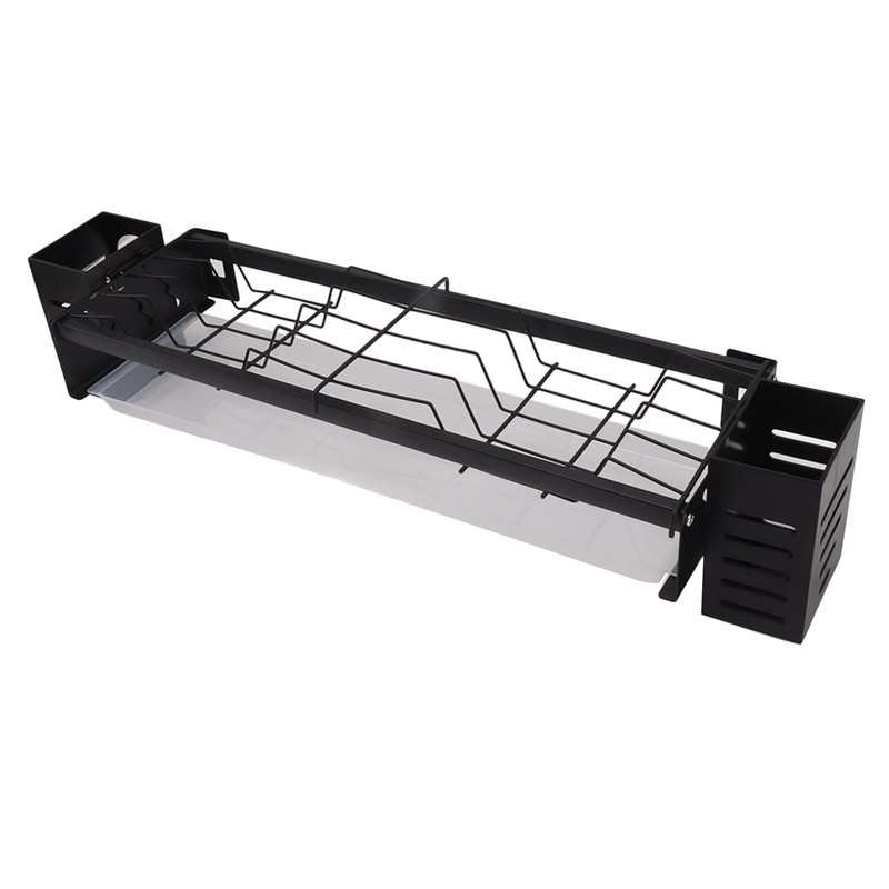 Kitchen Wall Mounted Tableware Holder Drain No Punching Drainage Flatware