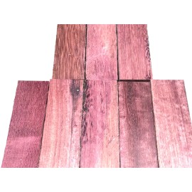 Unbranded 1 Brazilian Purpleheart Wood Turning Blank 1-1/2" x 1-1 /2" x 6" air-dried