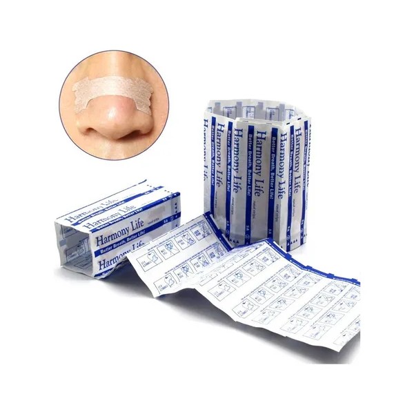 Y 100pcs Parche Nasal Harmony Life Buen Sueño