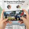 GELRHONR Gold Plated Short Left Angle USB Type C Cable,