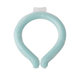 Global Japan PCM Neck Cooler, W Icy Neck, Round Type, 1.5 Times Long Lasting (Blue, M)