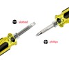 Buspoll Stubby Magnetic short Screwdriver with Phillips and Flat Heads