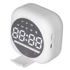 P12 Bluetooth Clock Speaker Wireless LED Mirror Portable Dual Alarm