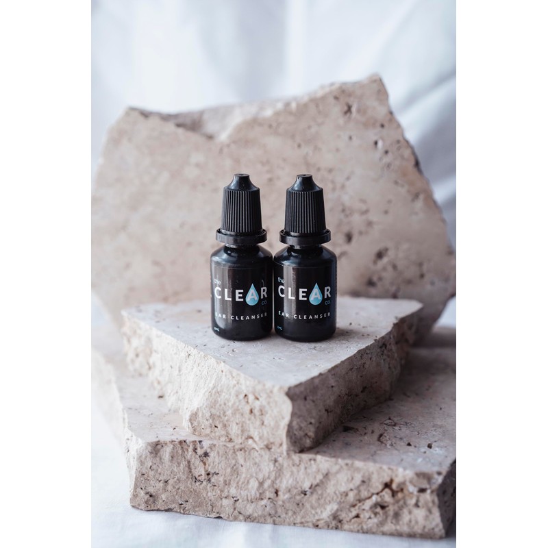 The Clear Co Ear Cleanser - Specifically Formulated Drops To