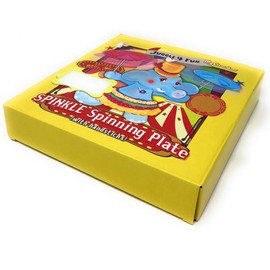 Juggle 4 Fun Dish Spinner (Blue) Set of 1 (With Stick)