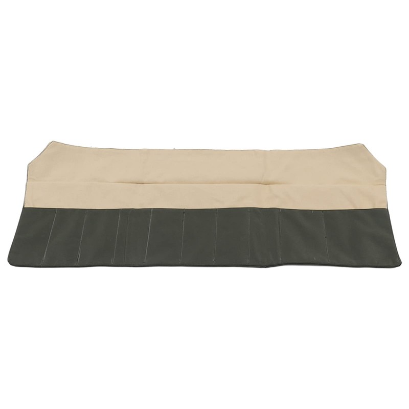 Topyond Bonsai Tool Roll, 10 Pockets Waterproof Canvas Bonsai Tool