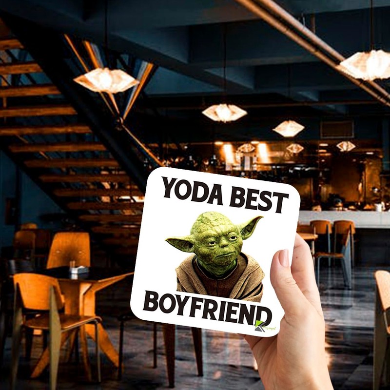 CS096 Yoda Best Boyfriend Novelty Funny Coffee Tea Drink Gift