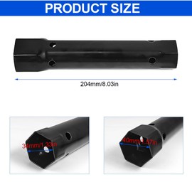 SGZQKZ Precision Pipe Wrench Set for Professionals, Pipe Socket Set, Tap Wrench Assembly Tool - All in One Tool for Tap and Sink +