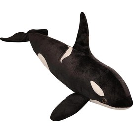 ZHONGXIN MADE Realistic Killer Whale Plush Sea Life 70cm Cute Orca Stuffed Orca Stuffed Animal for Kids, Boys and Girls..
