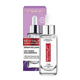 L'Oreal Paris Serum Facial Anti Arrugas Acido Hialuronico Revitalift L'Oreal Paris + L'Oréal Paris Crema Anti-Arrugas Con Calcio, Hidra-Total 5, 50ml
