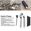 Garlic Press 304 Stainless Steel Mincer Crusher Fine Polished Mirror