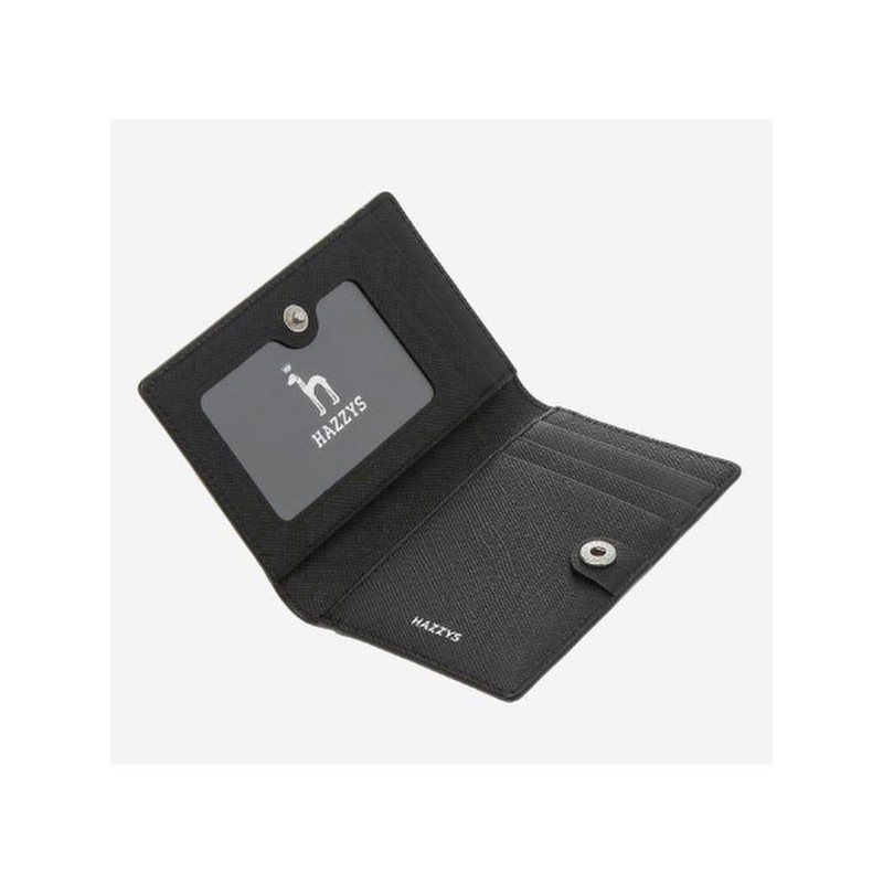 Hazzys (광주신세계)HAZZYS ACC NOMAD 블랙 가죽 카드지갑 HIHO5F131BK HAZZYS ACC