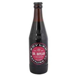 Boylan Bottling Craft Cane Sugar Soda - Dr. Boylan 12oz Glass Bottle (Pack of 24)