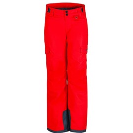 Arctix Kids Snow Sports Cargo Snow Pants with Articulated Knees, F1 Red, Small Regular