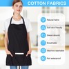 HGKOL Kitchen Apron Unisex Adjustable Bib Apron Chef Aprons with