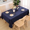 smiry Table Cloth Wipe Clean Rectangular 140x200 cm, Wipeable Water