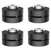 Tertullus 4 Sets Speaker Isolation Turntable Feet, Stainless Steels+Aluminum Hifi